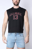 CellBlock13 Sport Cropped Muscle Tank (CBS402)