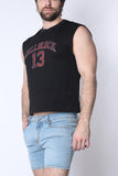 CellBlock13 Sport Cropped Muscle Tank (CBS402)