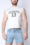 CellBlock13 Sport Cropped Muscle Tank (CBS402)
