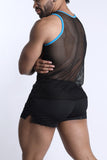 CellBlock13 Chain Reaction Mesh Tank Top (CBS347)