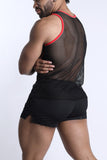 CellBlock13 Chain Reaction Mesh Tank Top (CBS347)