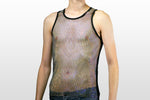 Alpha Charlie - Diamond Mesh Tank Top