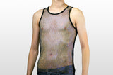 Alpha Charlie - Diamond Mesh Tank Top