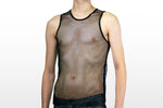 Alpha Charlie - Diamond Mesh Tank Top