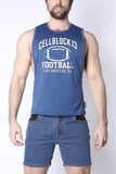CellBlock13 Field Goal Football Muscle Tank (CBS403)