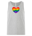 VRS Rainbow Geo Heart Tank Top