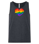 VRS Rainbow Geo Heart Tank Top