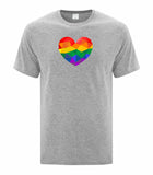 VRS Rainbow Geo Heart Tee