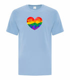 VRS Rainbow Geo Heart Tee