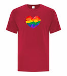 VRS Rainbow Geo Heart Tee