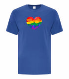 VRS Rainbow Geo Heart Tee