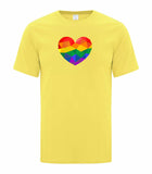 VRS Rainbow Geo Heart Tee