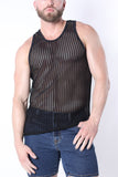 Timoteo Hamptons Mesh Tank Top (TMS295)