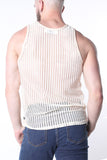 Timoteo Hamptons Mesh Tank Top (TMS295)