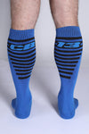 CellBlock13 Iron Grip Bones Knee High Sock (A126)