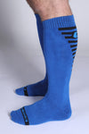 CellBlock13 Iron Grip Bones Knee High Sock (A126)