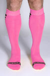 CellBlock13 Iron Grip Bones Knee High Sock (A126)