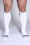 CellBlock13 Iron Grip Bones Knee High Sock (A126)