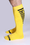 CellBlock13 Iron Grip Bones Knee High Sock (A126)