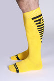 CellBlock13 Iron Grip Bones Knee High Sock (A126)