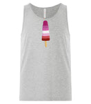 VRS Lesbian Flag Popsicle Tank Top