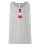 VRS Lesbian Flag Popsicle Tank Top