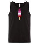 VRS Lesbian Flag Popsicle Tank Top