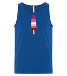 VRS Lesbian Flag Popsicle Tank Top