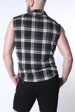 CellBlock13 Lumber Jacked Sleeveless Shirt (CBS376)