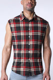 CellBlock13 Lumber Jacked Sleeveless Shirt (CBS376)