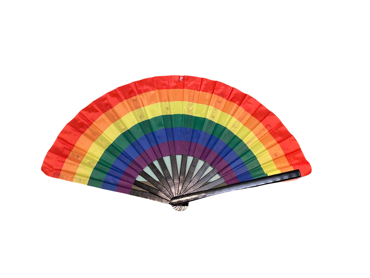 Alpha Charlie - Pride Flag Fan – Out on the Street