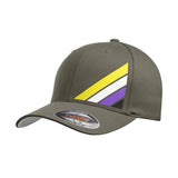 VRS Non-Binary Pride Triangle FlexFit Cap