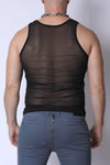 Timoteo Phantom Mesh Tank Top (TMS283)