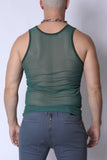 Timoteo Phantom Mesh Tank Top (TMS283)