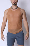 Timoteo Phantom Mesh Tank Top (TMS283)