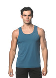 St33le Textured Mesh Performance Tank Top (283)