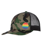 VRS Rainbow Circle Mesh Back Cap