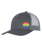 VRS Rainbow Circle Mesh Back Cap