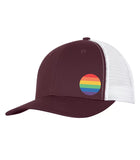 VRS Rainbow Circle Mesh Back Cap