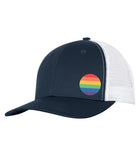 VRS Rainbow Circle Mesh Back Cap