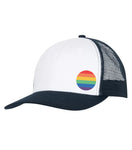 VRS Rainbow Circle Mesh Back Cap
