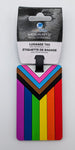 Progress Pride Flag Luggage Tag