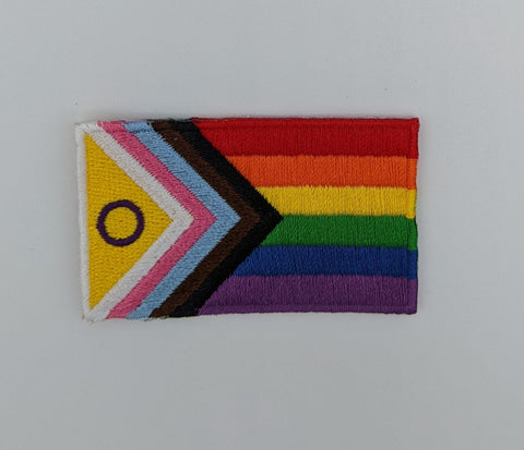 Inclusive Progress Pride Flag Patch