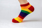 Rainbow Ankle Socks