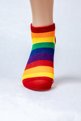 Rainbow Ankle Socks