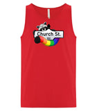 VRS Rainbow Raccoon with Church Street Tank Top