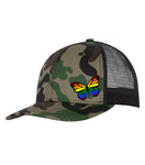 VRS Rainbow Butterfly Mesh Back Cap