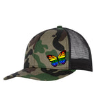 VRS Rainbow Butterfly Mesh Back Cap