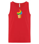 VRS Rainbow Ice Cream Tank Top