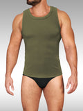 Alpha Charlie - Ribbed Stretch Tank Top
